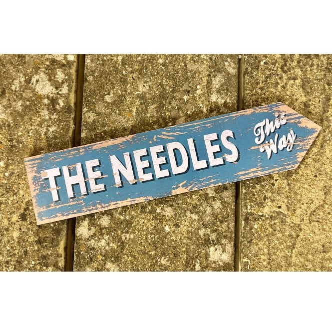 This Way Direction Sign - The Needles