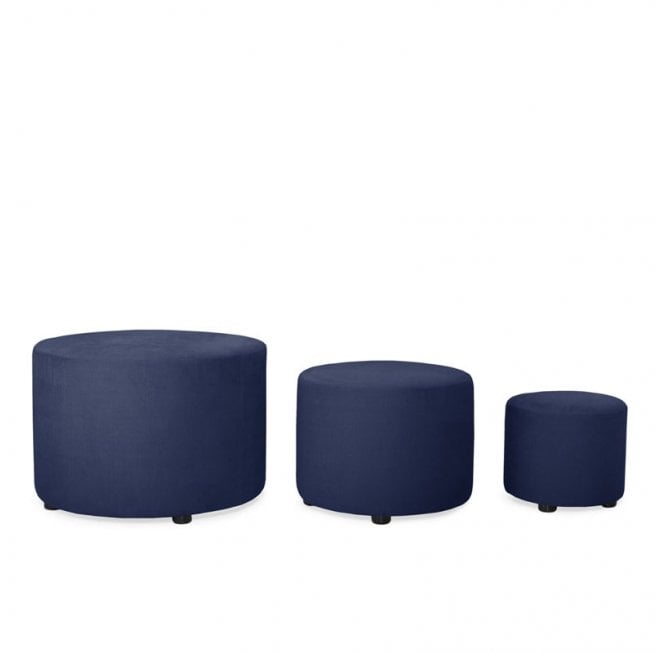 Troy Nest of 3 Footstools