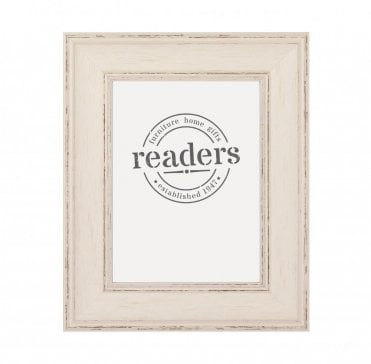 White Shabby Chic Frame A2