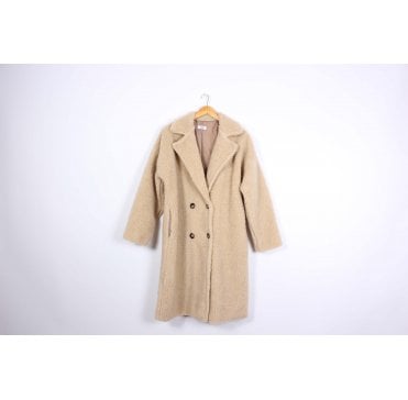 Beige Cosy Teddy Coat